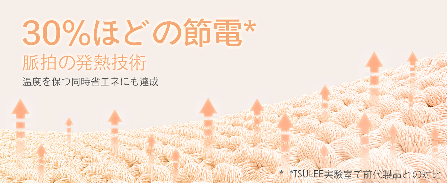 TSULEE 電気毛布 ひざ掛け 電気ブランケット タイマー付 洗える 省エネ 電気敷毛布 電気掛け毛布 敷き 掛け 5段階温度 ラビットファー ポリエステル ふわふわ 丸洗い 180*140cm あったかブランケット PSE認証済 ダニ退治 DRMTYGG002